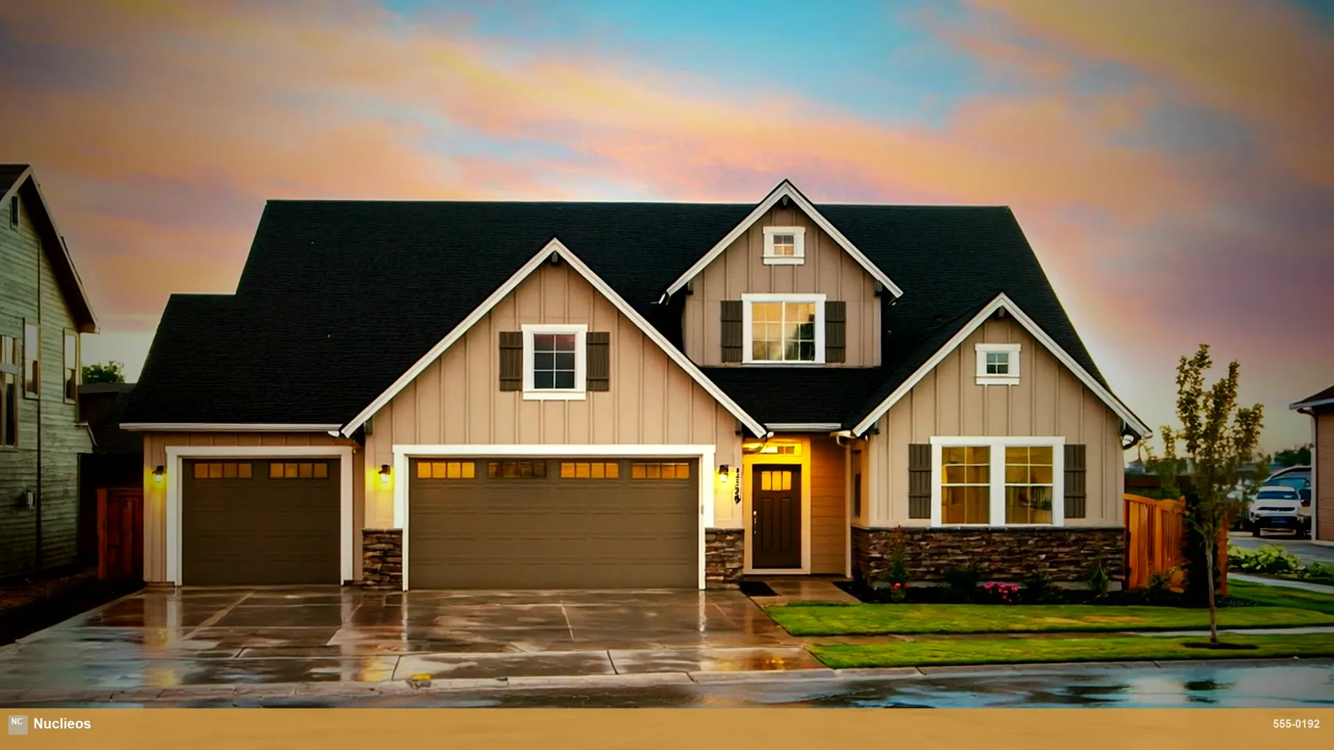 Suburban 3-bed